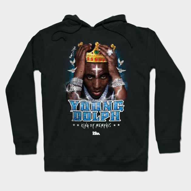 Young Dolph King of Memphis Hoodie by BangHolla